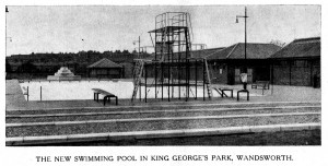New Swimming Pool in King George's Park Wandsworth