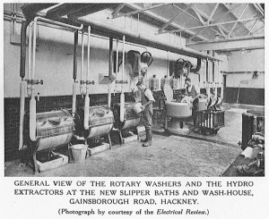 Gainsborough Road Wash House Internal View