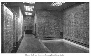 Kent Street Baths Plunge Bath & Shampoo Rooms