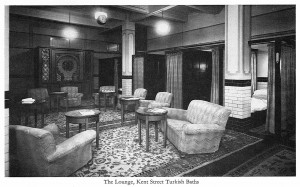 Kent Street Baths Turkish Baths Lounge